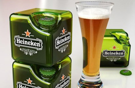 Boxed Beer, The Heineken Cube