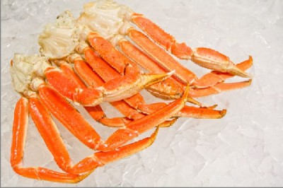 King Crab legs used in the Snow Crab Cakes recipe