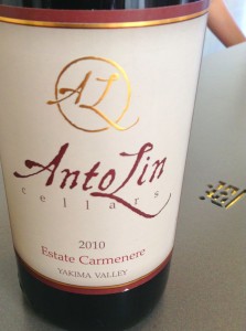 The AntoLin Carmenere was delicious! I bought a bottle and can't wait to enjoy it!