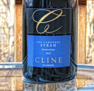 Cline-los carneros Syrah wine review