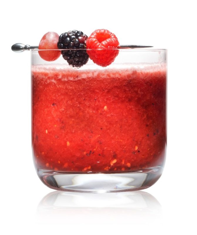 Azzurre berry gin cocktail punch