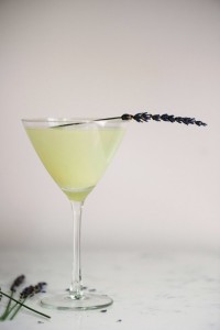 lavender lemon martini