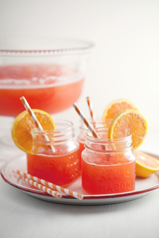 Sparkling Pink Passion Fruit Punch Cocktail Recipe