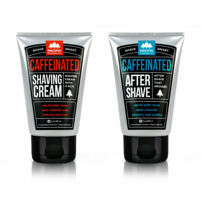pacific shaving company caffeinated shaving kit