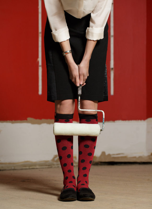 vim-vigr-compression-socks-review-red-polka-dot