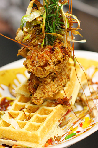 Hash House a Go Go Sage Chicken and Waffles