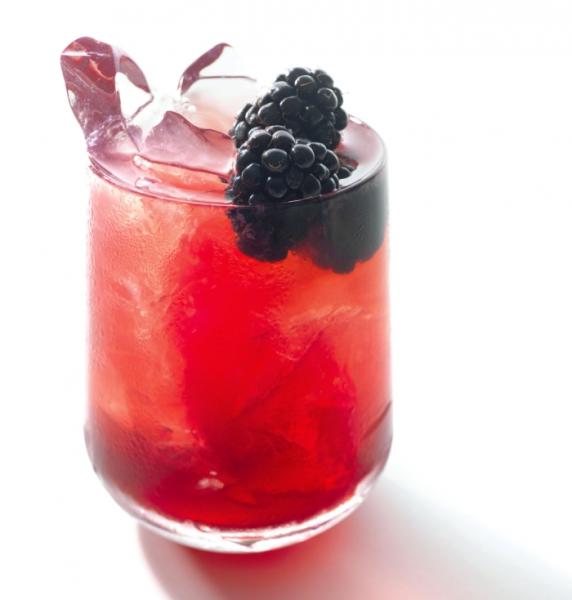 Blackberry Gin cocktail