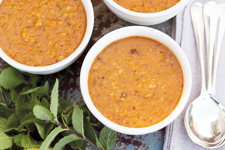 meatless lentil soup recipe Annabel Langbein
