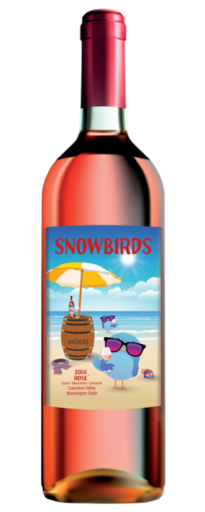 Snowbirds Vintners 2016 Rosé Wine